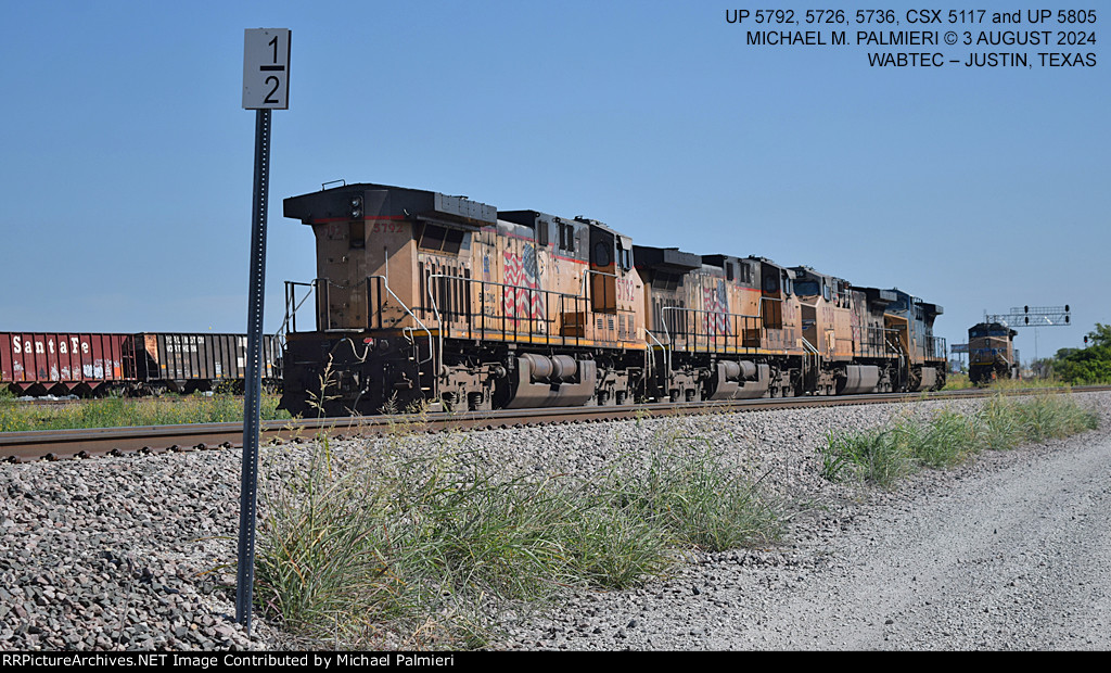 UP and CSX AC4400CW Units
